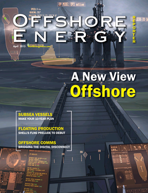 Offshore Energy Reporter Magazine Cover Jan 2015 -